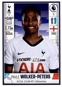 Sticker Kyle Walker-Peters - Premier League Inglese 2019-2020 - Panini