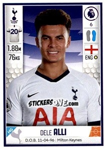 Sticker Dele Alli - Premier League Inglese 2019-2020 n. 538 - Panini