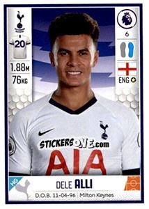 Sticker Dele Alli - Premier League Inglese 2019-2020 - Panini