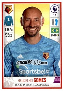 Sticker Heurelho Gomes - Premier League Inglese 2019-2020 n. 551 - Panini