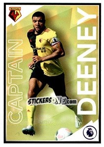 Figurina Troy Deeney (Captain) - Premier League Inglese 2019-2020 n. 575 - Panini