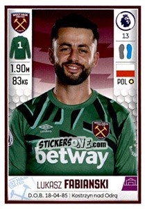 Cromo Lukasz Fabianski