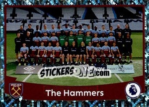 Figurina The Hammers (Squad) - Premier League Inglese 2019-2020 - Panini