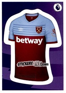 Sticker Home Kit - Premier League Inglese 2019-2020 n. 603 - Panini