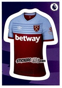 Figurina Home Kit - Premier League Inglese 2019-2020 - Panini