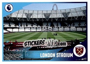 Sticker London Stadium - Premier League Inglese 2019-2020 n. 606 - Panini