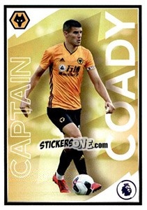 Sticker Conor Coady (Captain) - Premier League Inglese 2019-2020 n. 633 - Panini