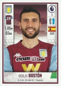 Cromo Borja Bastón - Premier League Inglese 2019-2020 n. U8 - Panini