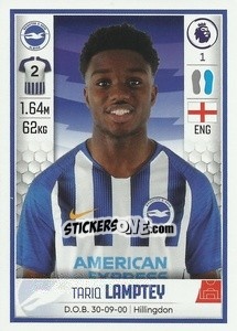 Sticker Tario Lamptey - Premier League Inglese 2019-2020 n. U10 - Panini