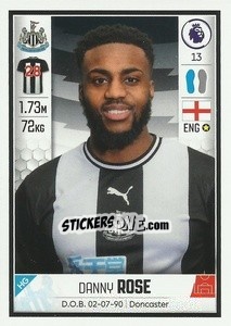 Figurina Danny Rose - Premier League Inglese 2019-2020 - Panini