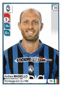 Sticker Andrea Masiello - Calciatori 2019-2020 n. 8 - Panini