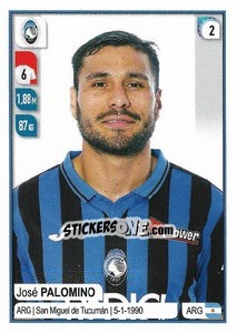Sticker José Palomino - Calciatori 2019-2020 n. 11 - Panini