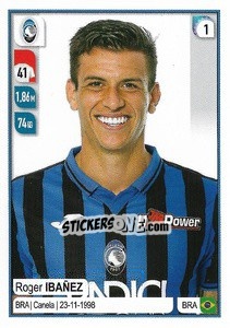 Sticker Roger Ibañez - Calciatori 2019-2020 n. 17 - Panini