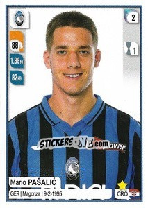 Sticker Mario Pašalic - Calciatori 2019-2020 n. 20 - Panini
