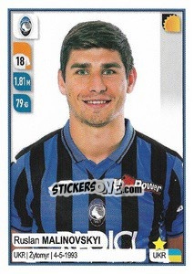 Figurina Ruslan Malinovskyi - Calciatori 2019-2020 - Panini