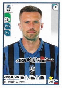 Sticker Josip Ilicic - Calciatori 2019-2020 n. 23 - Panini