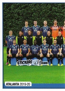 Sticker Atalanta / Squadra-1 - Calciatori 2019-2020 n. 28 - Panini