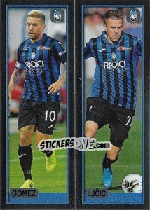 Figurina Gómez / Ilicic - Calciatori 2019-2020 - Panini