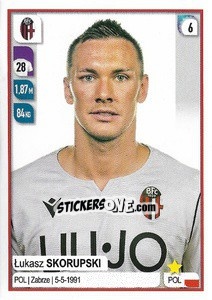 Sticker Lukasz Skorupski - Calciatori 2019-2020 n. 38 - Panini