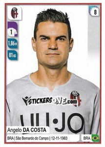 Sticker Angelo Da Costa - Calciatori 2019-2020 n. 39 - Panini
