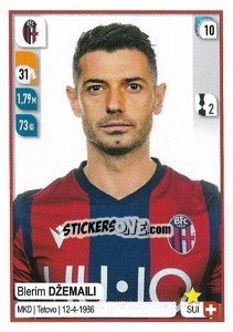 Figurina Blerim Džemaili - Calciatori 2019-2020 - Panini