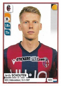 Sticker Jerdy Schouten - Calciatori 2019-2020 n. 48 - Panini