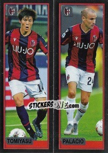 Sticker Tomiyasu / Palacio - Calciatori 2019-2020 - Panini