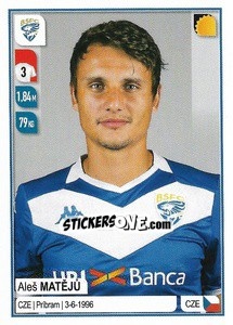 Cromo Aleš Matějů - Calciatori 2019-2020 - Panini