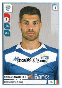 Cromo Stefano Sabelli - Calciatori 2019-2020 - Panini