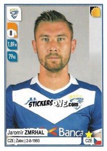 Sticker Jaromír Zmrhal - Calciatori 2019-2020 - Panini