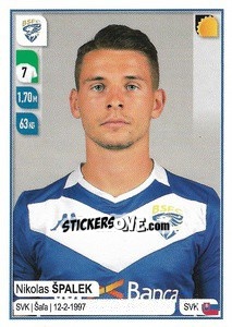 Sticker Nikolas Špalek - Calciatori 2019-2020 - Panini