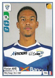 Sticker Florian Ayé - Calciatori 2019-2020 n. 81 - Panini