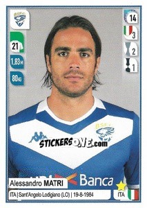 Sticker Alessandro Matri - Calciatori 2019-2020 - Panini