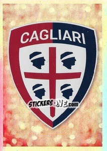Cromo Scudetto Cagliari - Calciatori 2019-2020 - Panini