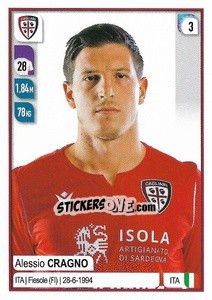 Sticker Alessio Cragno - Calciatori 2019-2020 n. 96 - Panini