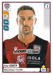Sticker Artur Ioniță - Calciatori 2019-2020 n. 107 - Panini