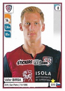 Cromo Valter Birsa - Calciatori 2019-2020 - Panini