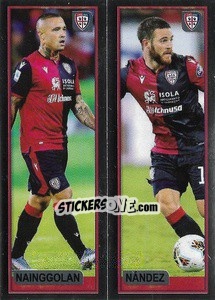 Sticker Nainggolan / Nández - Calciatori 2019-2020 n. 118 - Panini