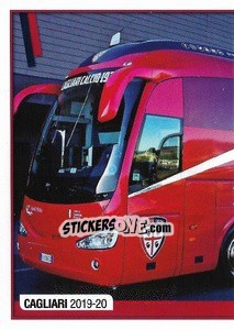 Sticker Cagliari / Bus-1 - Calciatori 2019-2020 - Panini