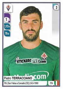 Cromo Pietro Terracciano - Calciatori 2019-2020 - Panini