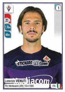 Sticker Lorenzo Venuti - Calciatori 2019-2020 n. 129 - Panini