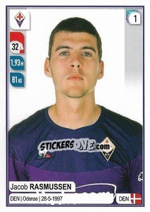 Sticker Jacob Rasmussen - Calciatori 2019-2020 n. 130 - Panini