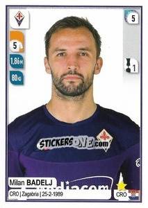 Sticker Milan Badelj - Calciatori 2019-2020 n. 132 - Panini