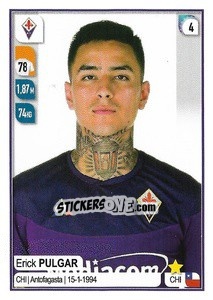 Sticker Erick Pulgar - Calciatori 2019-2020 n. 133 - Panini