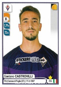 Cromo Gaetano Castrovilli - Calciatori 2019-2020 - Panini