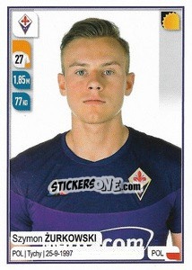 Cromo Szymon Żurkowski - Calciatori 2019-2020 - Panini