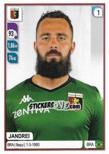 Cromo Jandrei - Calciatori 2019-2020 - Panini