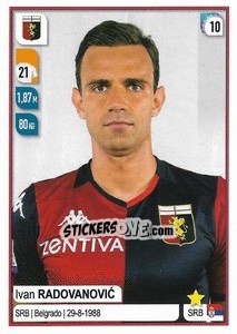 Figurina Ivan Radovanovic - Calciatori 2019-2020 - Panini