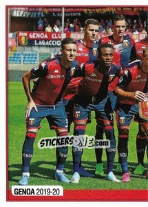 Sticker Genoa / Squadra-1 - Calciatori 2019-2020 - Panini