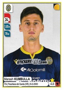 Cromo Marash Kumbulla - Calciatori 2019-2020 - Panini